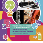 “Dia 1” recibe al Ensamble de flautas traversas de niños