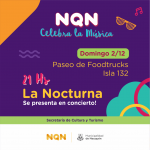 Reprogramación de las actividades de cierre del festejo “Neuquén celebra la música”