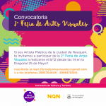 Convocatoria para participar de la 2da Feria de Artes Visuales de Neuquén