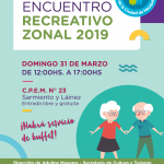 Se viene el Primer Encuentro Recreativo Zonal 2019