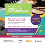 Comenzará un taller de conjuntos instrumentales en el Centro Cultural Oeste