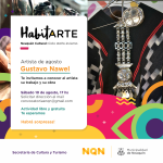 Gustavo Nawel es el artista de Agosto del ciclo HabitArte