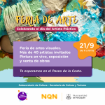 Más de 40 artistas inscriptos para Feria de Artes Visuales de Neuquén