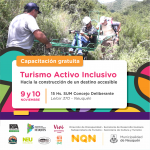 Prestadores turísticos de Neuquén se capacitarán en Turismo Activo Inclusivo