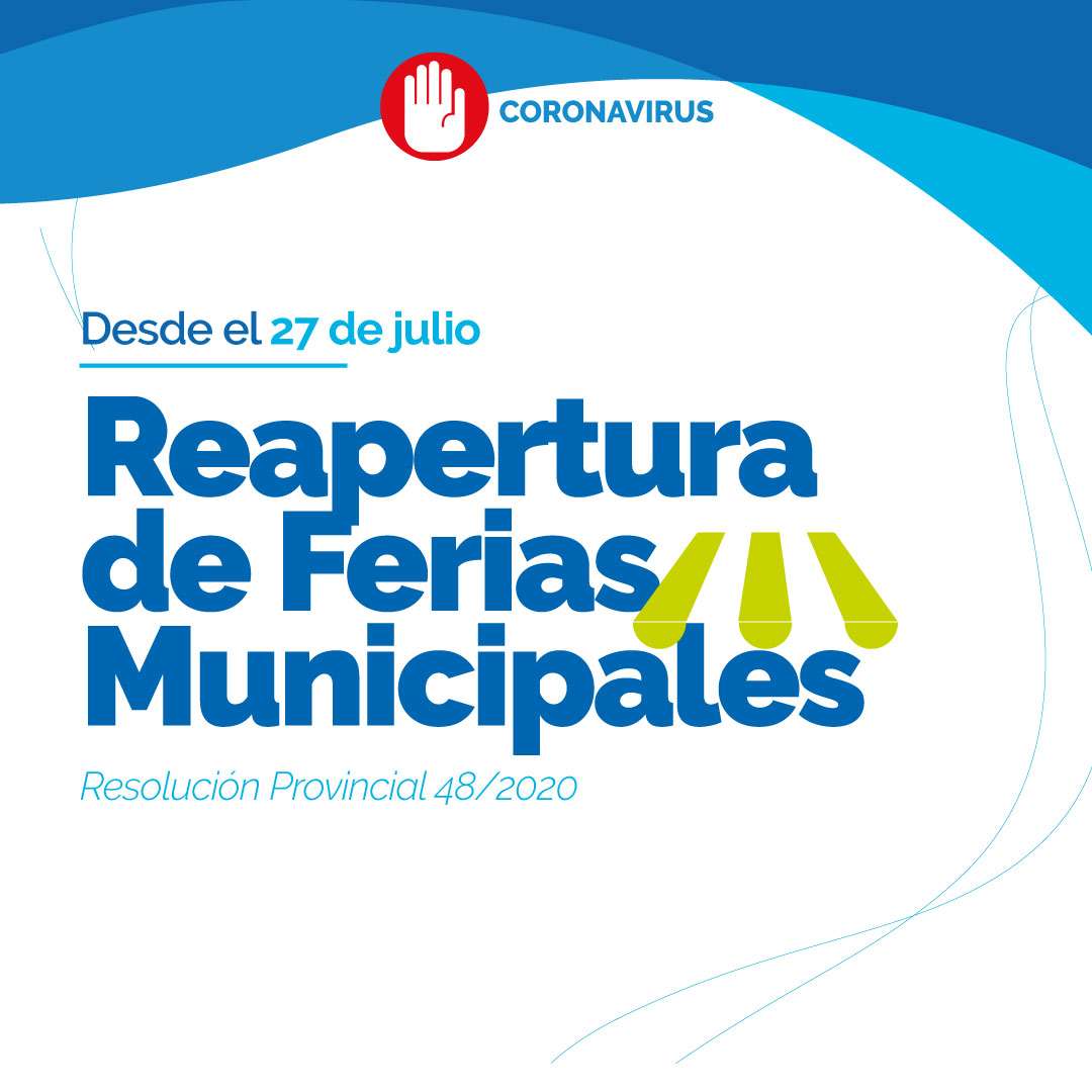 Reapertura de ferias municipales