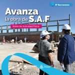Gran avance de la obra del SAF del Barrio San Lorenzo