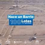 Nace un Barrio: 100 Lotes con Servicios