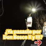 Luces Led Barrio Don Bosco II y IIII